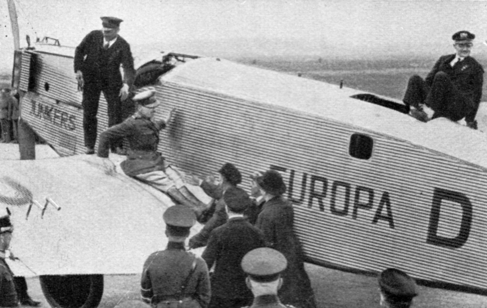 Am Flugzeug